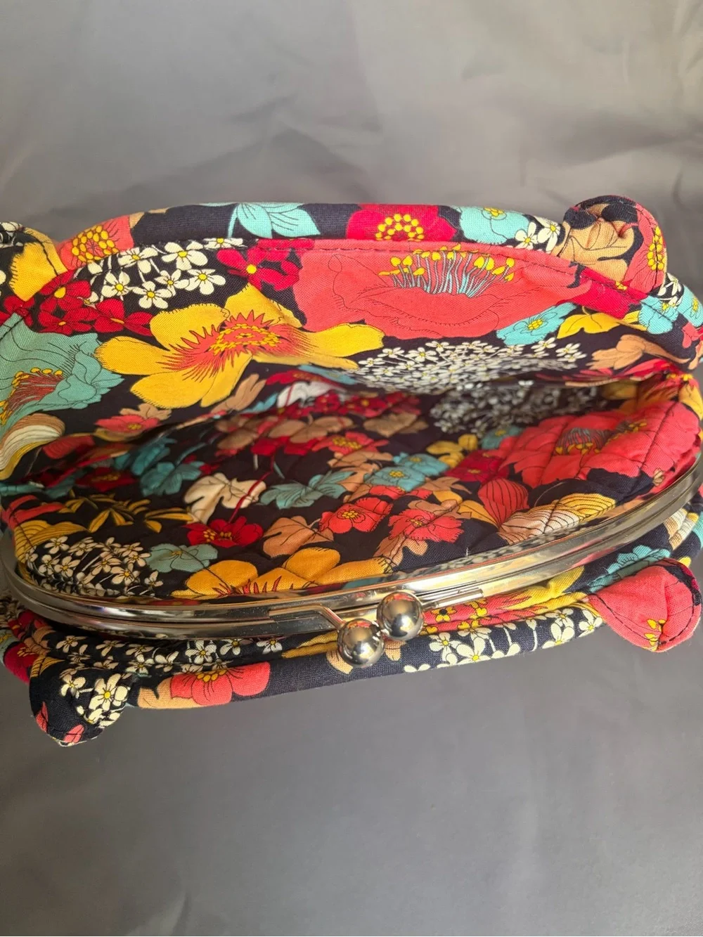 Vera Bradley multicolor floral purse
